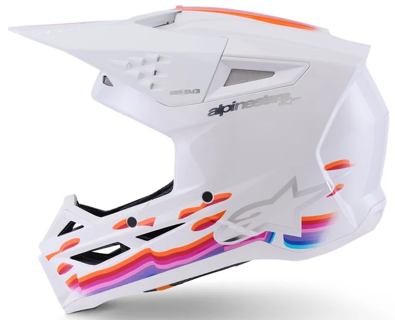 ALPINESTARS HELMET SM3 FORCE WHITE-GLOSS XS