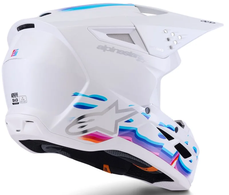 ALPINESTARS HELMET SM3 FORCE WHITE-GLOSS XS