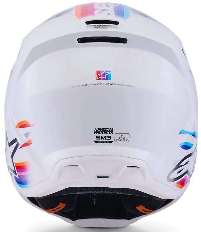 ALPINESTARS HELMET SM3 FORCE WHITE-GLOSS XS