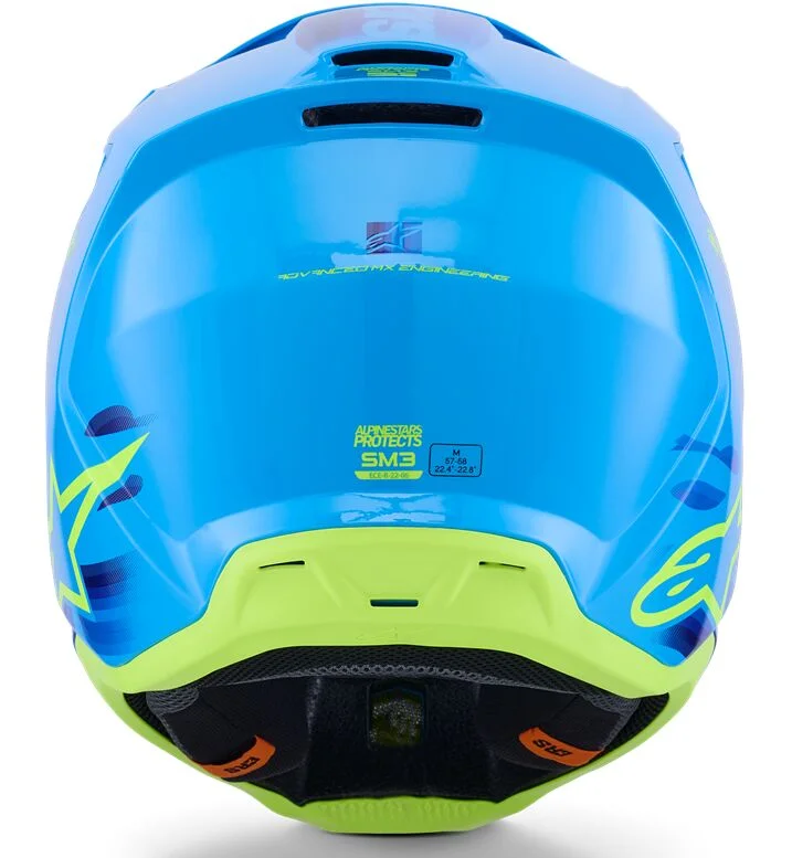 ALPINESTARS HELMET SM3 FORCE CYAN XS