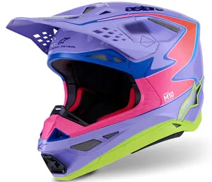 ALPINESTARS HELMET SM10 JETT PURPLE/PINK