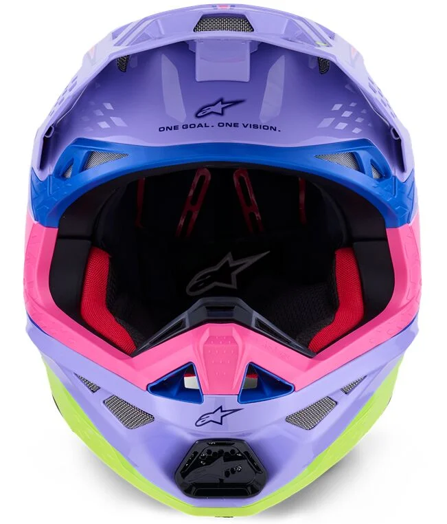 ALPINESTARS HELMET SM10 JETT PURPLE/PINK XS