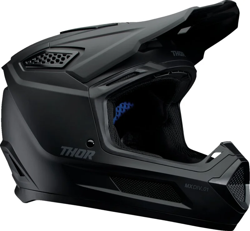 THOR HELMET FLEET BLACKOUT MATTE XL
