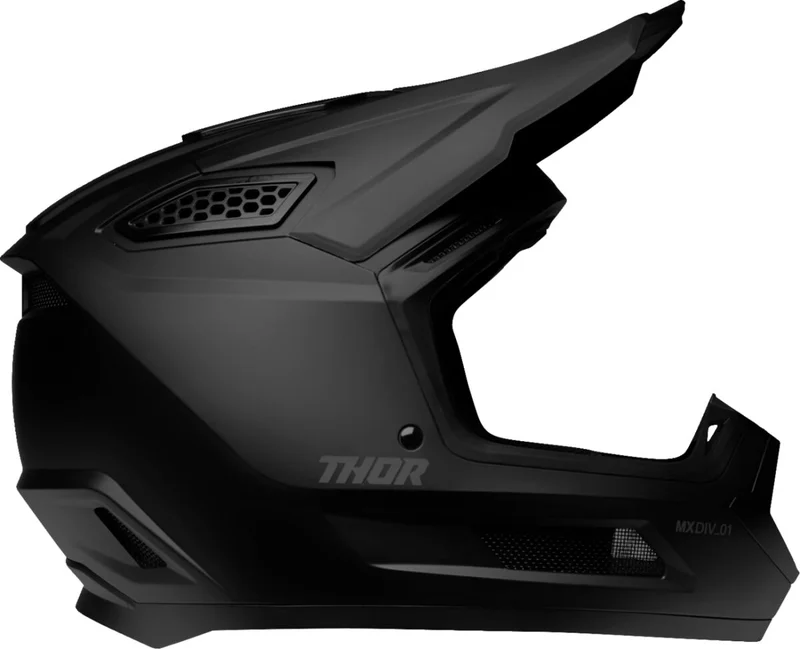 THOR HELMET FLEET BLACKOUT MATTE XL