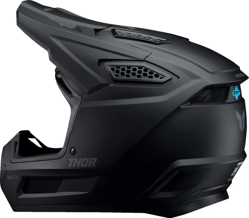 THOR HELMET FLEET BLACKOUT MATTE XL