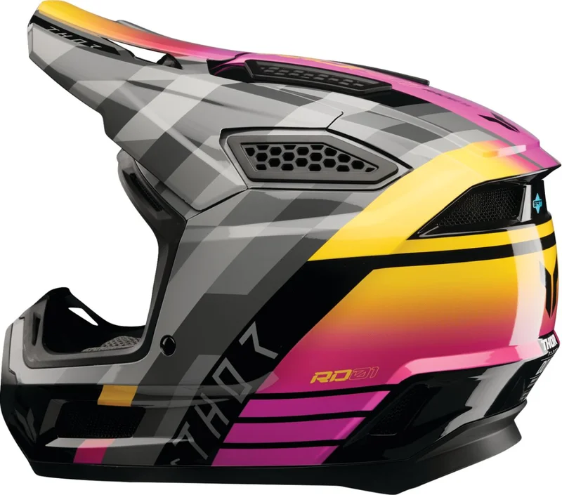THOR HELMET FLEET CAMBER BK/MG XS