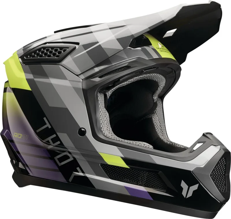 THOR HELMET FLEET CAMBER BK/PR 2X