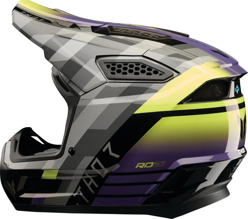 THOR HELMET FLEET CAMBER BK/PR 2X