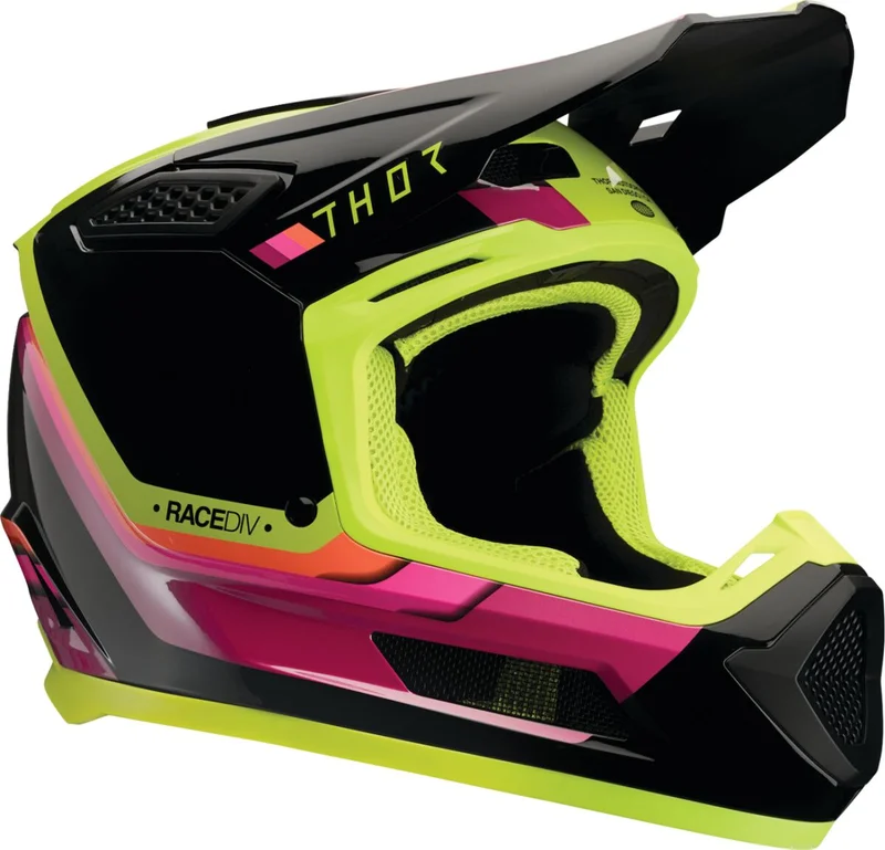 THOR HELMET FLEET DEFY BK/AC XS