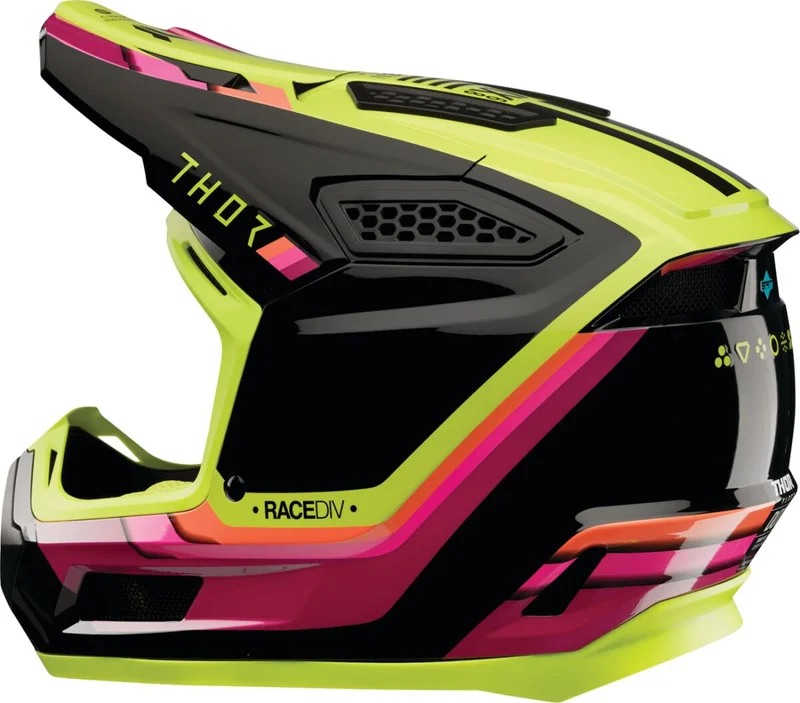 THOR HELMET FLEET DEFY BK/AC XS