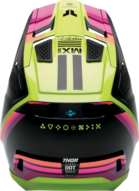 THOR HELMET FLEET DEFY BK/AC XS