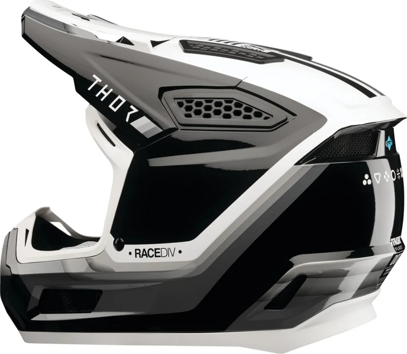 THOR HELMET FLEET DEFY BK/WH MD