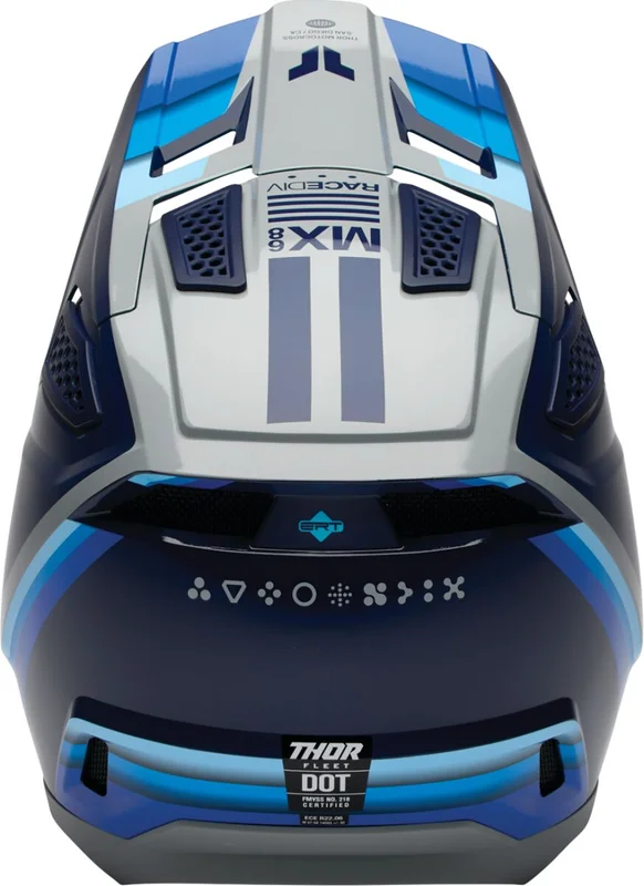 THOR HELMET FLEET DEFY BL/GY XS