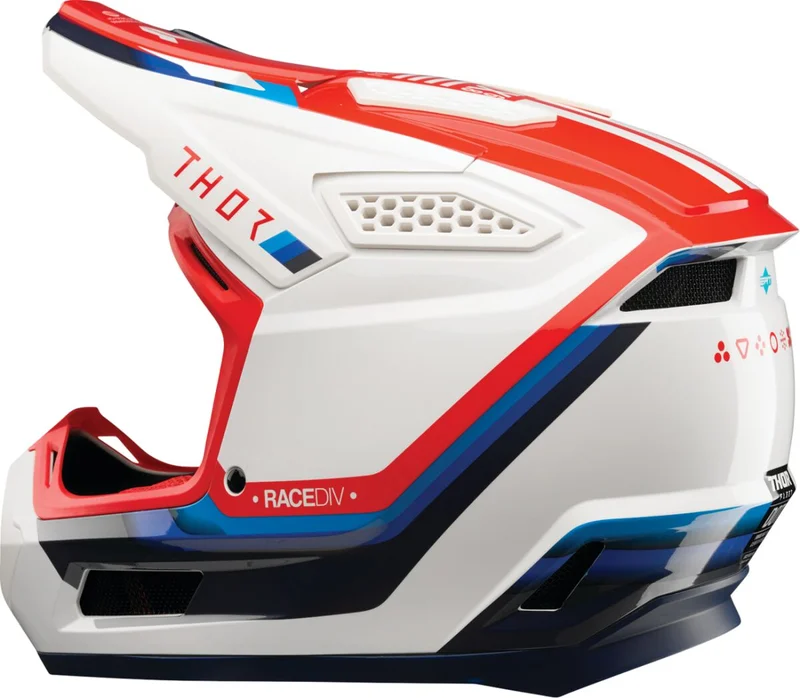 THOR HELMET FLEET DEFY WH/RD/BL XS