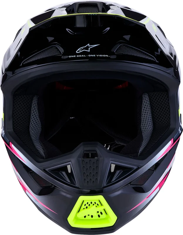 ALPINESTARS HELMET SM7 BLASTER BLK/GRY/YLW