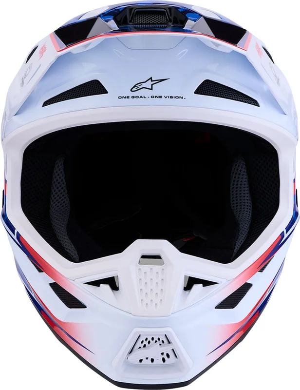 ALPINESTARS HELMET SM7 BLASTER WHT/BLU/RED
