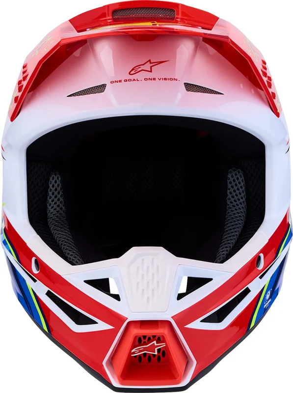 ALPINESTARS HELMET SM3 FALCON RED/WHT/BLU