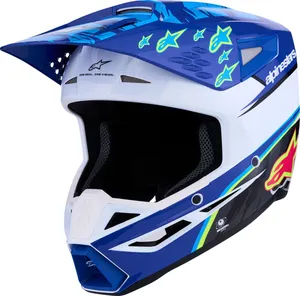 ALPINESTARS HELMET SM3 FALCON BLU/BLK/PNK