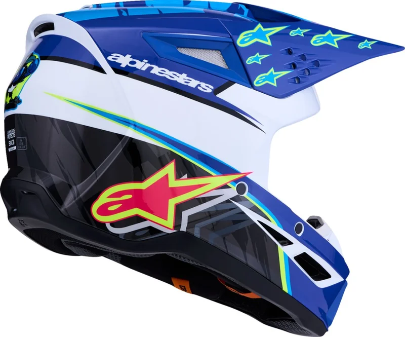 ALPINESTARS HELMET SM3 FALCON BLU/BLK/PNK