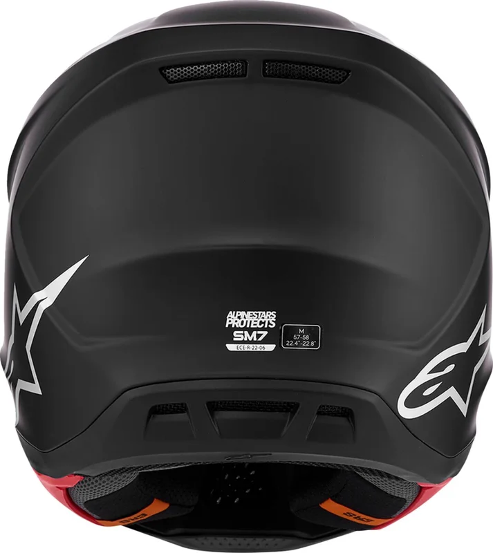 ALPINESTARS HELMET SM7 BLASTER BLACK-MATTE