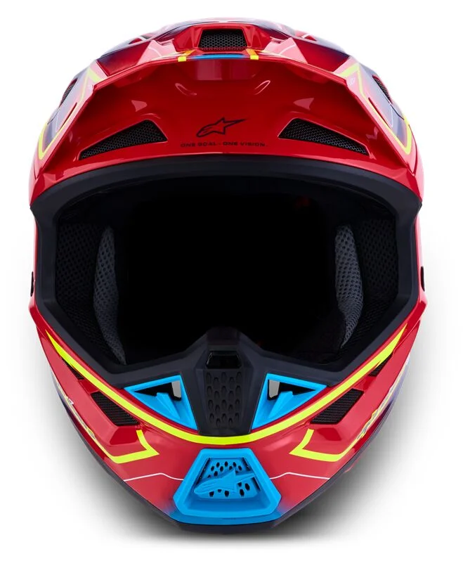 ALPINESTARS HELMET SM7 CAST RED/YLW/BLU XS