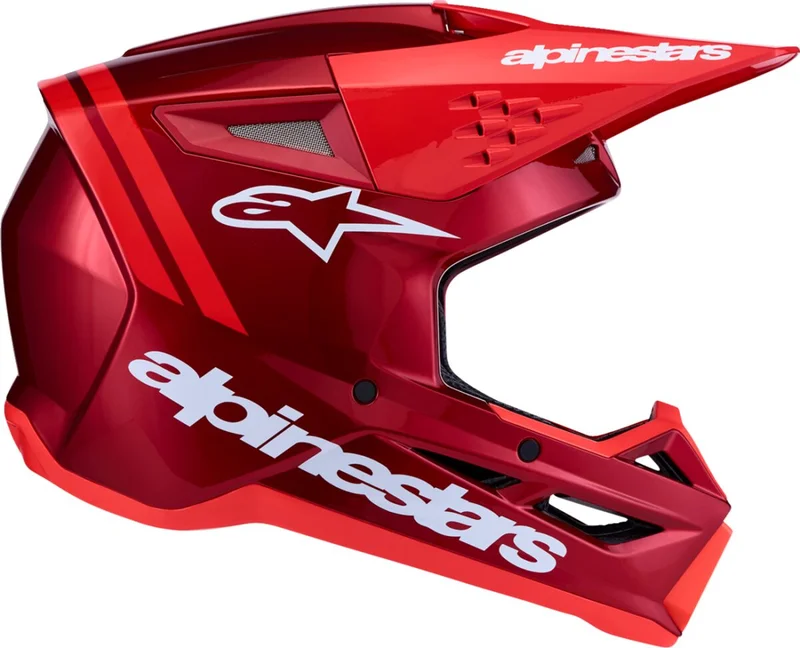 ALPINESTARS HELMET SM3 RADIUM RED/WHT XS