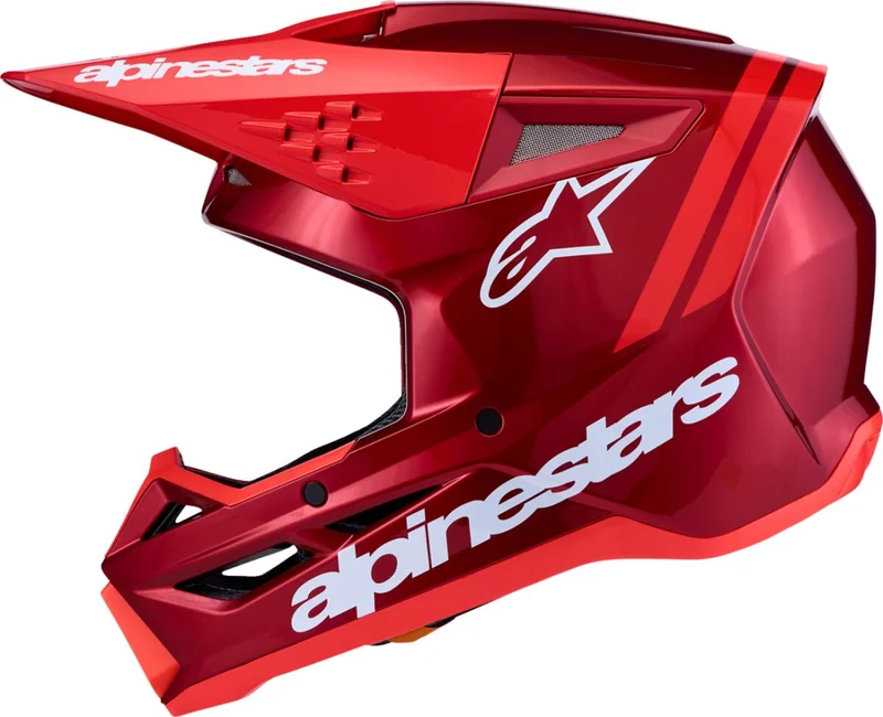 ALPINESTARS HELMET SM3 RADIUM RED/WHT XS