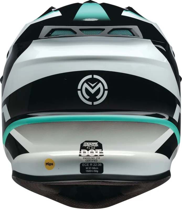 MOOSE RACING HELMET F.I. 2.0 BOREAL MINT SM