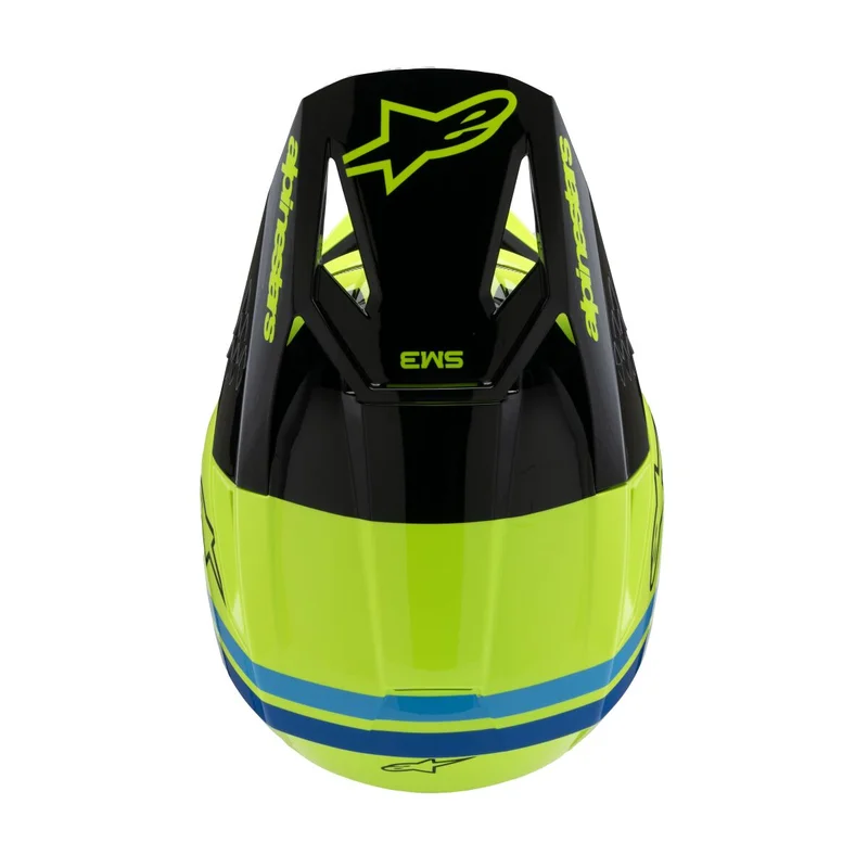 ALPINESTARS HELMET YTH SM3 RADIUM YL/BK/B