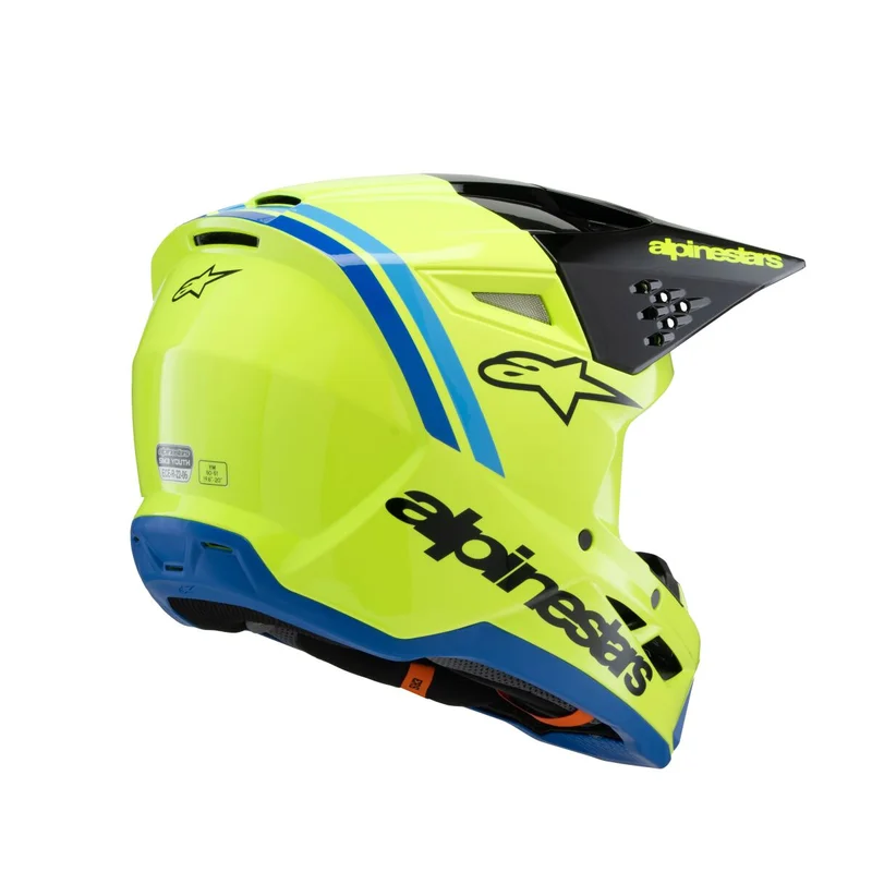ALPINESTARS HELMET YTH SM3 RADIUM YL/BK/B