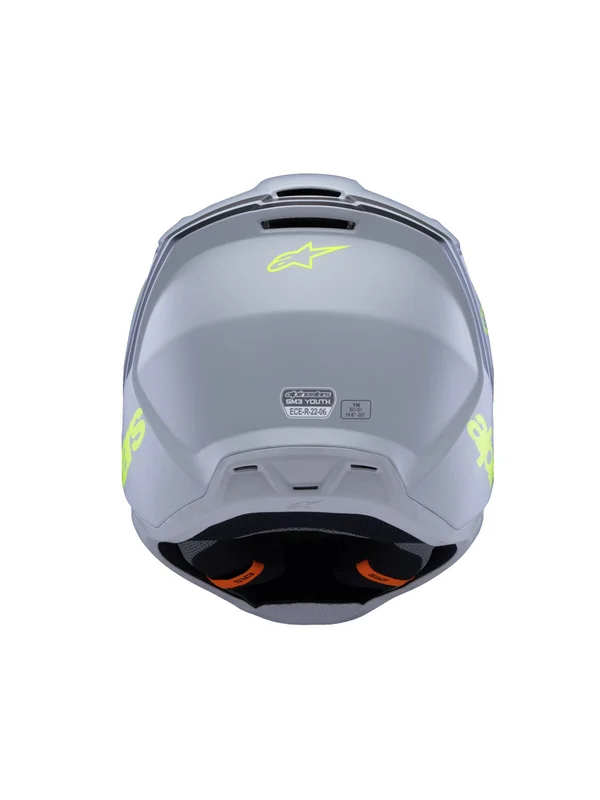 ALPINESTARS HELMET YTH SM3 RADIUM GY/BLK/Y