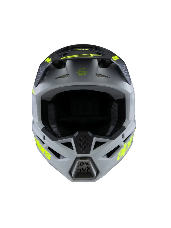 ALPINESTARS HELMET YTH SM3 RADIUM GY/BLK/Y