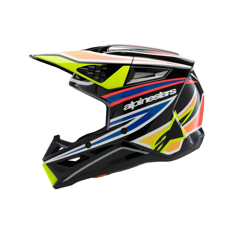 ALPINESTARS HELMET YTH SM3 WURX BLK/YL/B Y