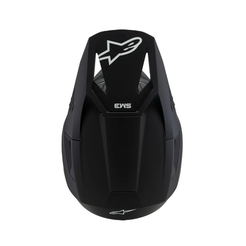 ALPINESTARS HELMET YTH SM3 SOLID BLACK YS