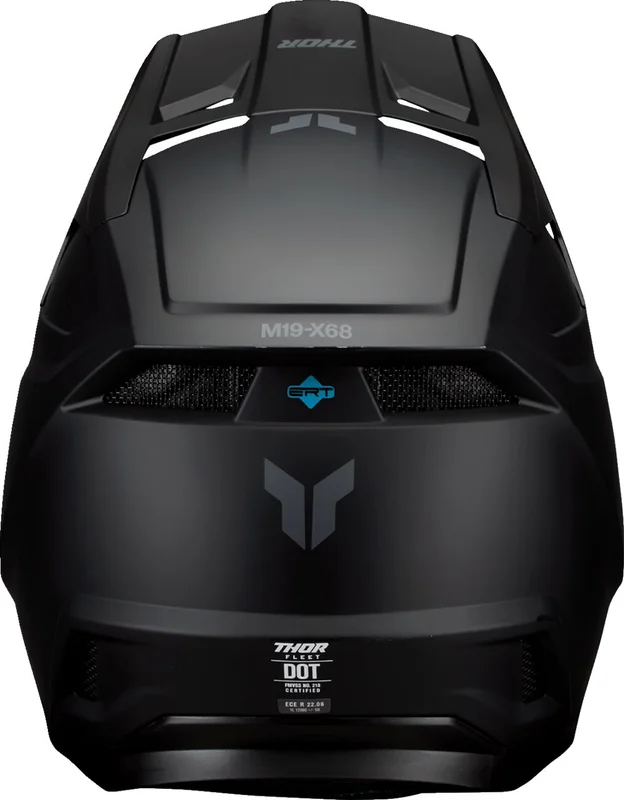 THOR HELMET FLEET YOUTH BLACKOUT M