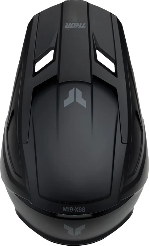 THOR HELMET FLEET YOUTH BLACKOUT M