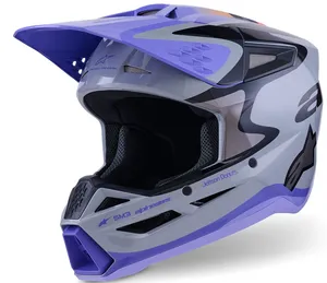 ALPINESTARS HELMET YOUTH SM3 JETTSON GRAY/PU