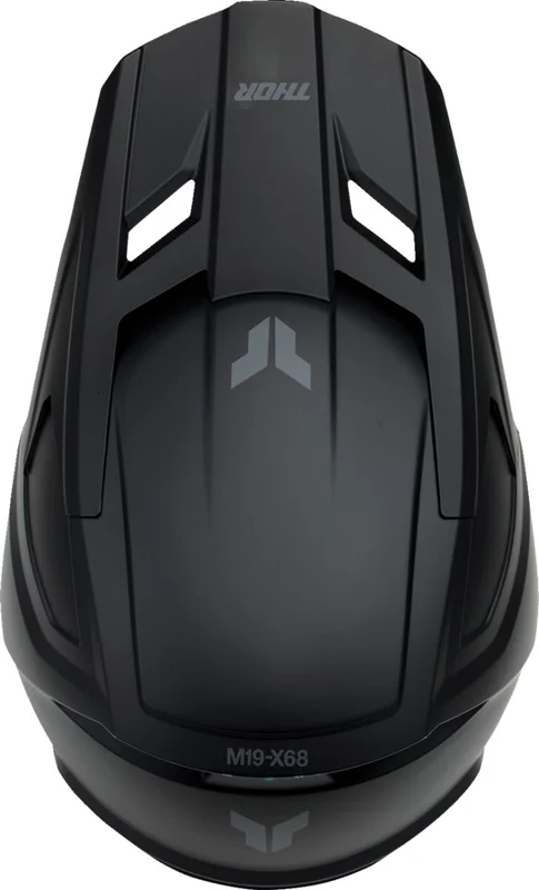 THOR HELMET FLEET YTH BLACKOUT MATT