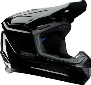 THOR HELMET FLEET YOUTH BLACKOUT GLOS