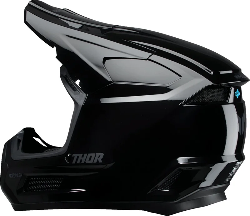 THOR HELMET FLEET YTH BLACKOUT GLOS