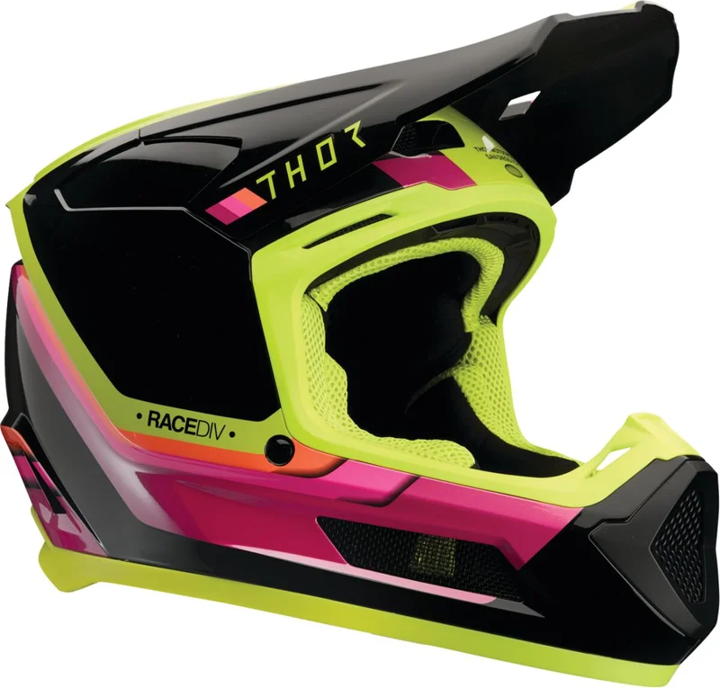 THOR HELMET FLEET YTH DEFY BK/AC S