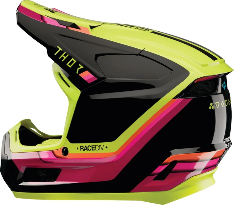 THOR HELMET FLEET YTH DEFY BK/AC S
