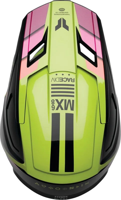 THOR HELMET FLEET YTH DEFY BK/AC S