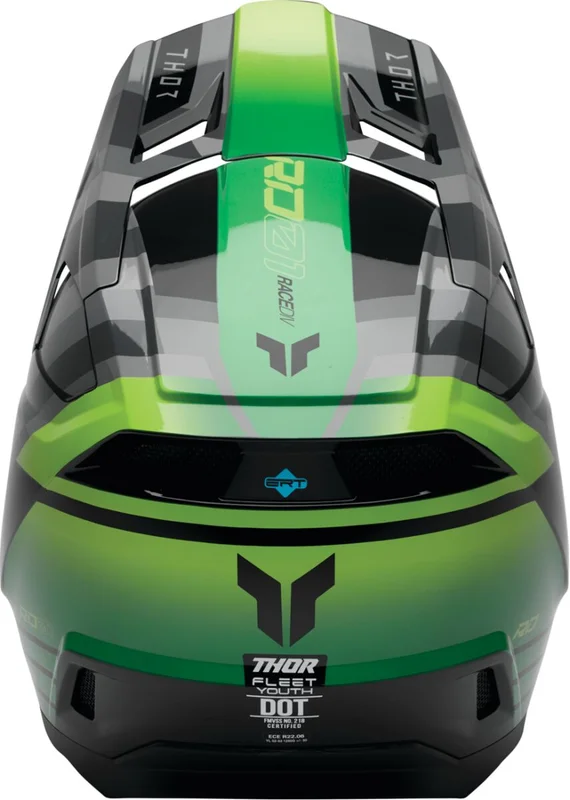 THOR HELMET FLEET YTH CAMBER BK/GN