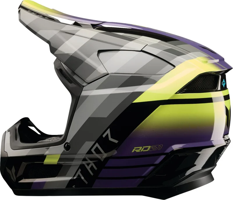 THOR HELMET FLEET YTH CAMBER BK/PU