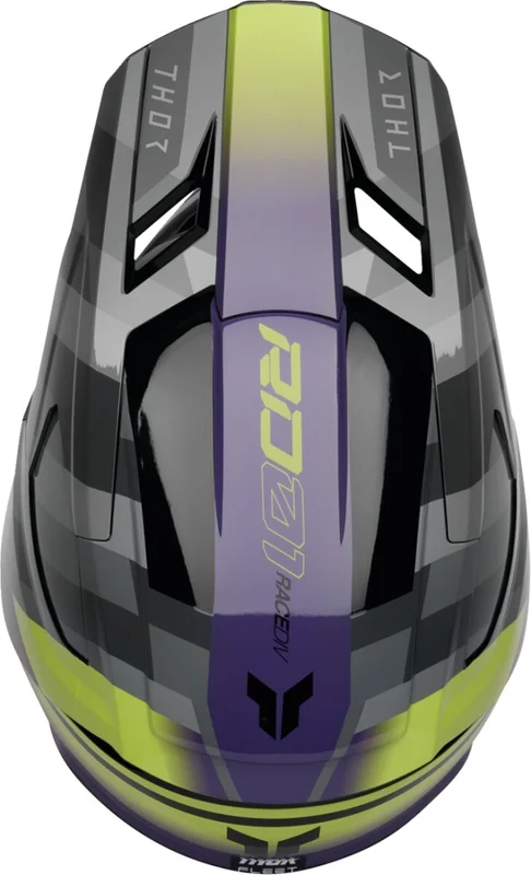 THOR HELMET FLEET YTH CAMBER BK/PU
