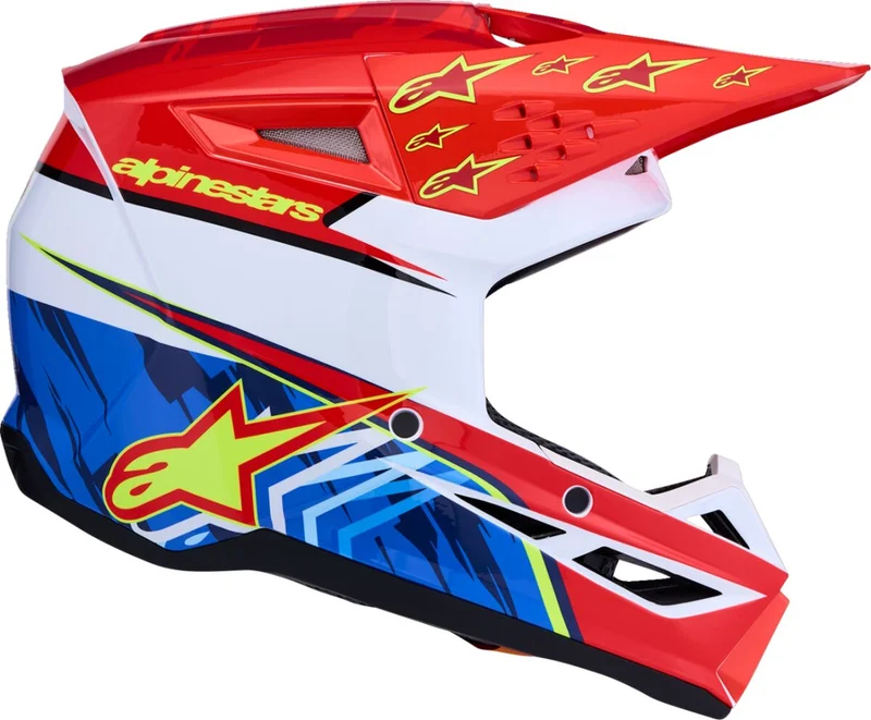 ALPINESTARS HELMET YTH SM3 FALCON RD/WH/BL