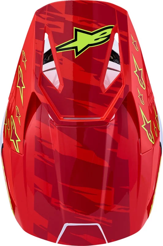 ALPINESTARS HELMET YTH SM3 FALCON RD/WH/BL