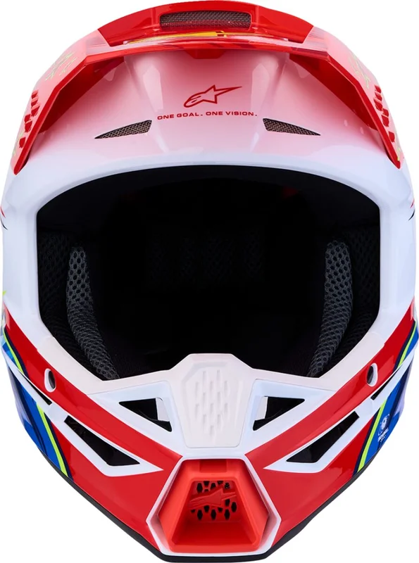 ALPINESTARS HELMET YTH SM3 FALCON RD/WH/BL