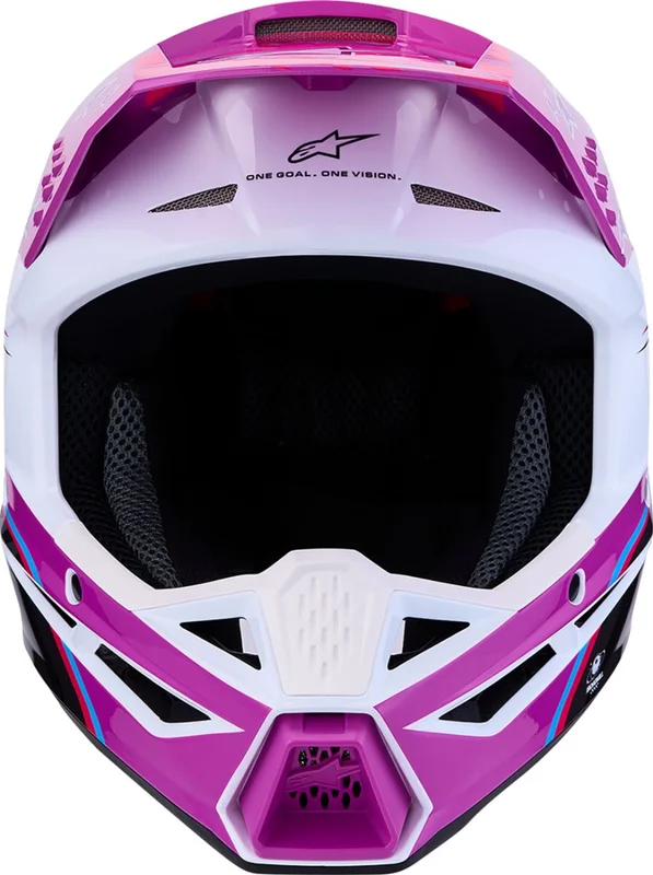ALPINESTARS HELMET YTH SM3 FALCON PU/WH/PK